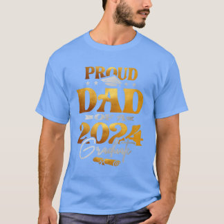 Trotse vader van een afgestudeerde uit de klas van t-shirt