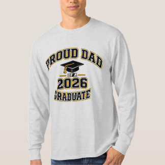 Trotse Vader Van Een Afgestudeerde Van 2026 Varsit T-shirt