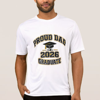Trotse Vader Van Een Afgestudeerde Van 2026 Varsit T-shirt