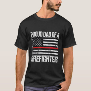 Trotse vader van een brandweerman - Brandweerman O T-shirt