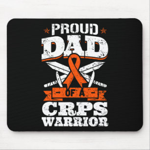 Trotse vader van een CRPS Warrior RSD Awareness Ri Muismat