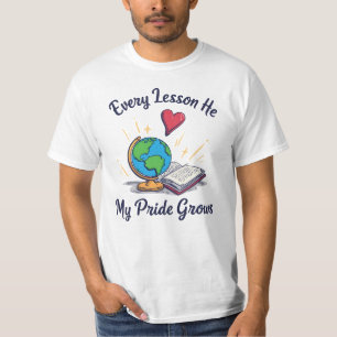 Trotse vader van een leraar Engels T-shirt