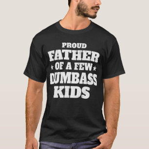 Trotse vader van een paar kinderen Funny T-Shirt