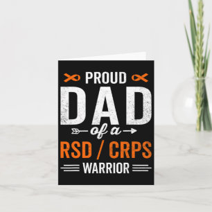 Trotse vader van een RSD CRPS warrior overlevende Kaart
