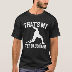 Trotse veldhockey stiefmoeder veldhockey speler St T-shirt