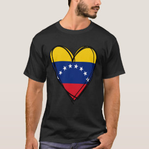 Trotse Venezolaanse Jongen Meisje Tante Vader Moed T-shirt