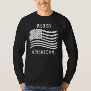 Trotse veteraan - Amerikaanse vlag - VS - USA - Pa T-shirt