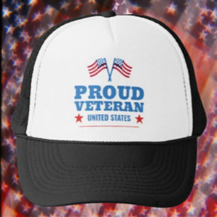 Trotse Veteraan Verenigde Staten Trucker Pet
