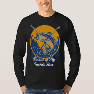 Trotse Vislijn Drijver Hobby Bobfloat Tijdverdrijf T-shirt
