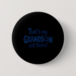 Trotse Voetbal Oma Opa Dat Is Mijn Kleinzoon Ou Ronde Button 5,7 Cm