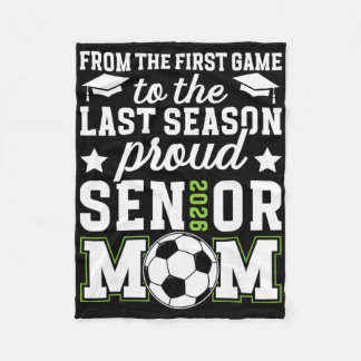Trotse Voetbal Senior Moeder 2026 Voetbal Senior M Fleece Deken