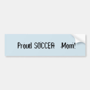 Trotse Voetbalmoeder ! Bumpersticker