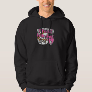 Trotse volleybal gram van een volleybalspeler gram hoodie