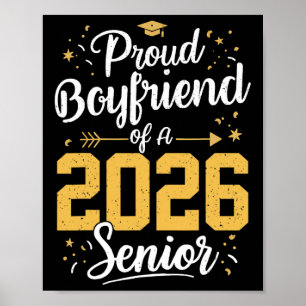Trotse vriend van een senior van 2026 Cl van 2026 Poster