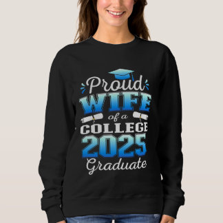 Trotse vrouw van 2025 College Afstuderen familie 2 Trui