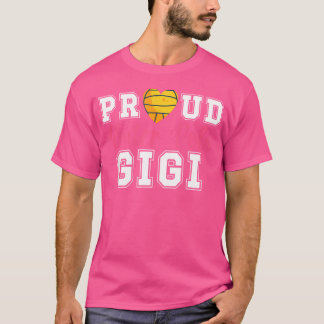 Trotse waterpolo gigi van een waterpolospeler gigi t-shirt