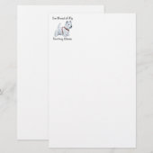 Trotse Westie volgers Briefpapier (Voorkant / Achterkant)