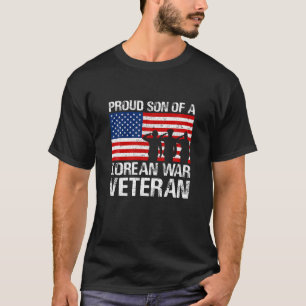 Trotse Zoon van een Koreaanse Oorlogsveteraan T-Sh T-shirt