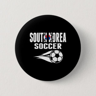 Trotse Zuid-Korea Voetbalfans Truitje Steun Korea Ronde Button 5,7 Cm