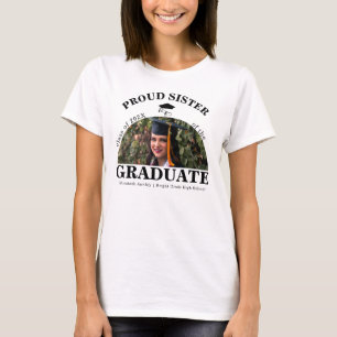 Trotse Zus van de Afgestudeerde Ouderejaars T-shirt