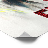 Trotse zus van een brandweerman aarzeling poster (Hoek)