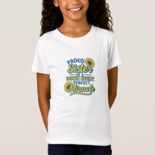 Trotse Zus van een Doodgewone Perfecte Wonder T-shirt