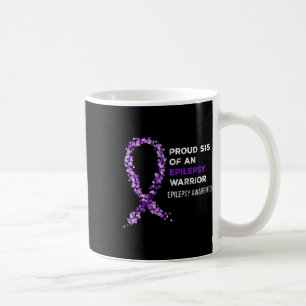 Trotse Zus Van Een Epilepsie Krijger Epilepsie Bew Koffiemok