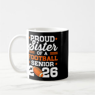 Trotse Zus Van Een Footll Senior Cl Van Afgestudee Koffiemok