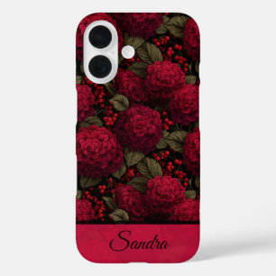 Trotsige Trouwcadeaus Hortensia's Op Maat iPhone 16 Hoesje