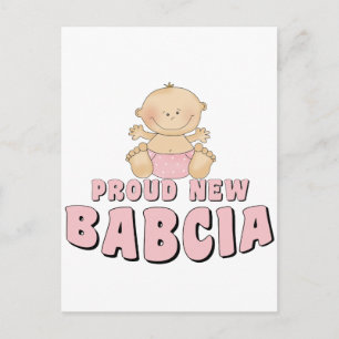 TROTSSE NIEUWE BABCIA BRIEFKAART