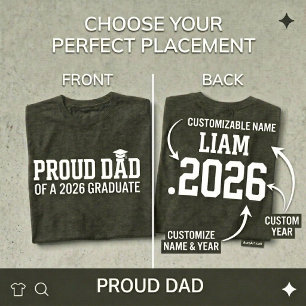 TROTSSE PAPA • Persoonlijke afstuderen Klas van 20 T-shirt