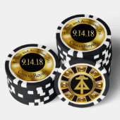 Trotter & Asso laatste corporate party casino chip (Opstapeling)