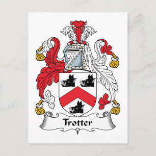 Trotter Family Crest Briefkaart