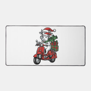 Trottinette à cheval de Noël drôle Design Vintage_