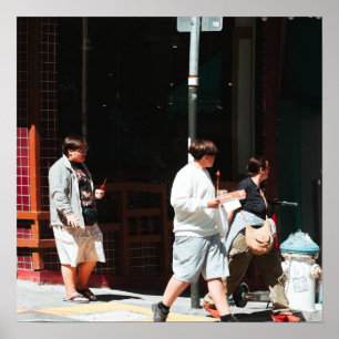 Trottoir Stop Poster