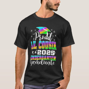 Trottse kleine neef van afgestudeerde kleuter 2025 t-shirt