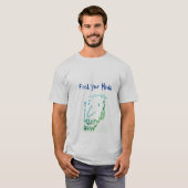 Trou dans la tête T_medium Homme T-Shirt (Devant entier)