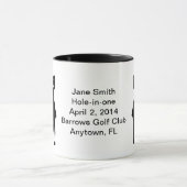 Trou-dans-Un la tasse de commémoration (Centre)