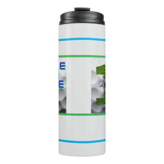 Trou dans une bouteille de golf (Devant)