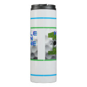 Trou dans une bouteille de golf (Dos)