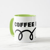 Trou de café de l'humour | de tasse de golf (Devant gauche)