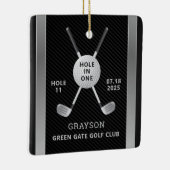 Trou De Golf Dans Un Ornement En Céramique (Droite)