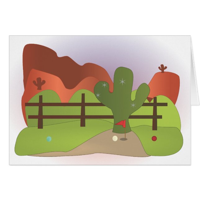 Trou de golf miniature n° 17 (Devant Horizontal)