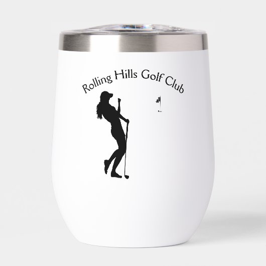 Trou de golf pour dames en une personne (Avant)