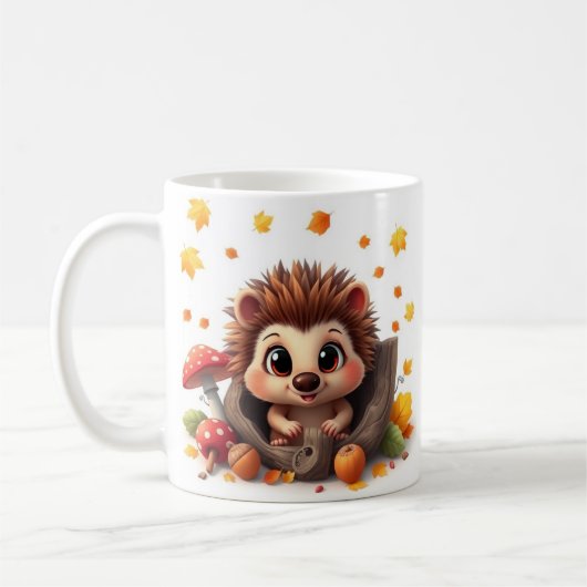 Trou De Hérisson 3D Dans Un Enveloppement De Mug M (Gauche)
