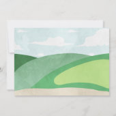 Trou en un Carte de remerciements de golf premier (Dos)