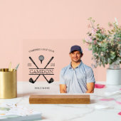 Trou en un Golfer Photo Award Symbole acrylique (Mariage)