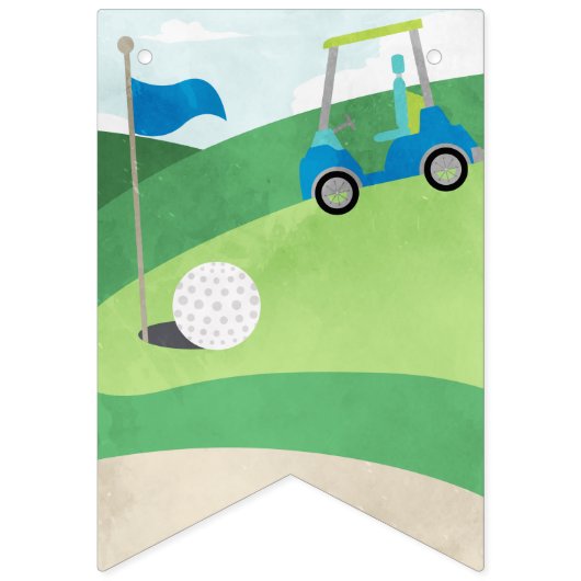 Trou en un mois Bannière photo, Golf (Premier drapeau)