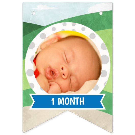 Trou en un mois Bannière photo, Golf (Troisième drapeau)