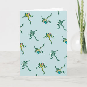 Troubadour Toads Note Kaart